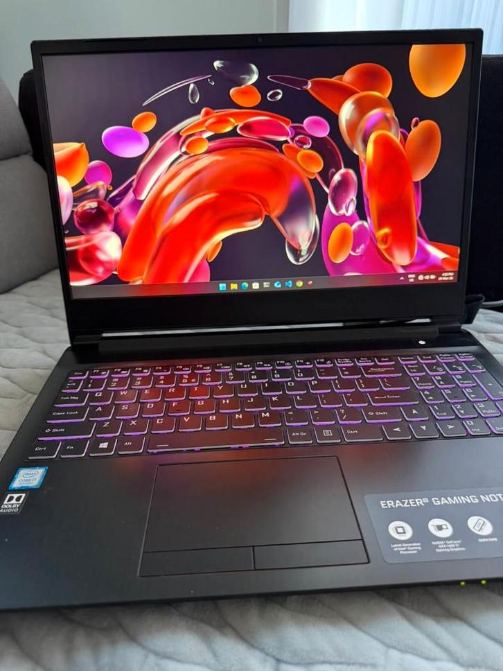 Gaming laptop i7 gtx 1660 ti 16gb ram, Informatique & Logiciels, Ordinateurs portables Windows, Utilisé, 15 pouces, HDD, SSD, 4 Ghz ou plus