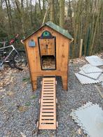 Poulailler 6-9 poules en HPL avec tiroir, Enlèvement, Comme neuf, Poulailler