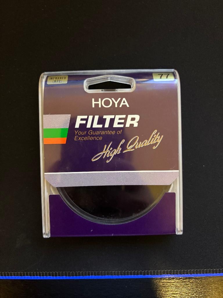 Filtre infrarouge HOYA R72 (ø77 mm), TV, Hi-fi & Vidéo, Photo | Filtres, Autres marques, Enlèvement ou Envoi, Comme neuf, 70 à 80 mm