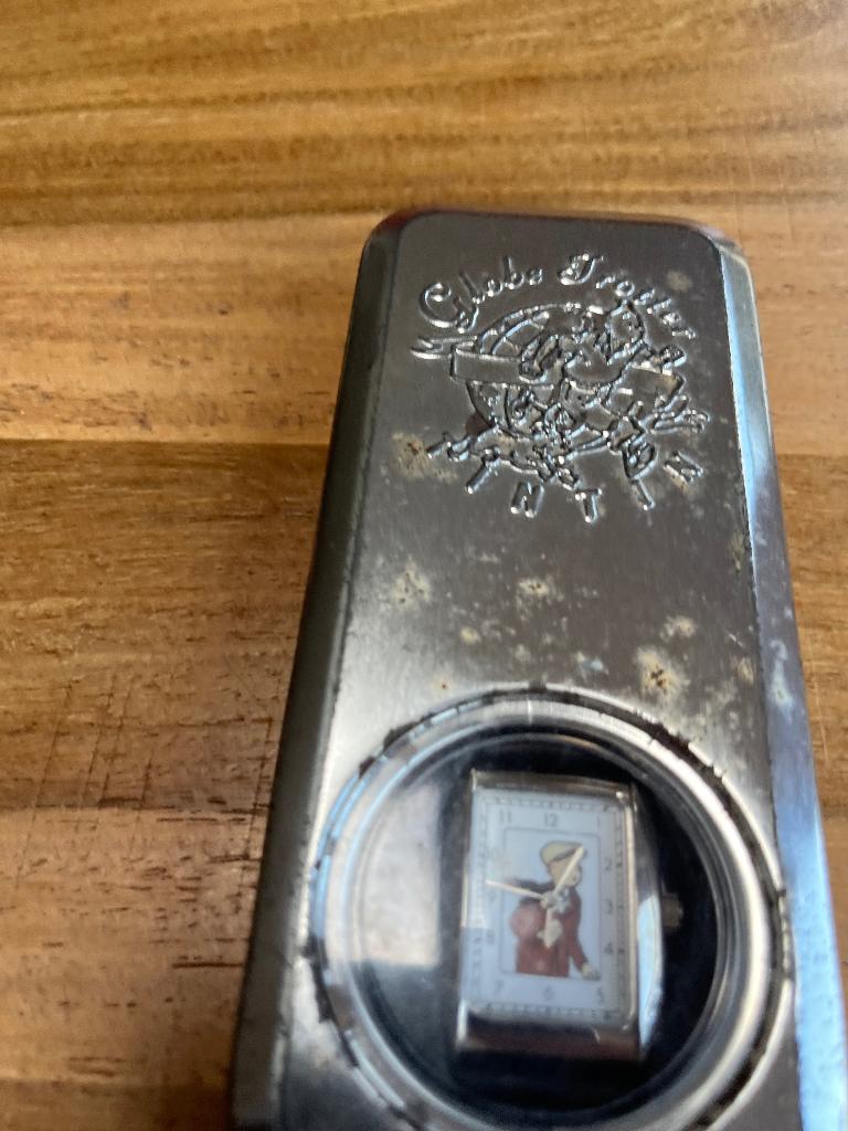 Montre-bracelet Tintin, objet de collection, Bijoux, Sacs & Beauté, Montres | Femmes, Autres marques, Cuir, Acier, Enlèvement