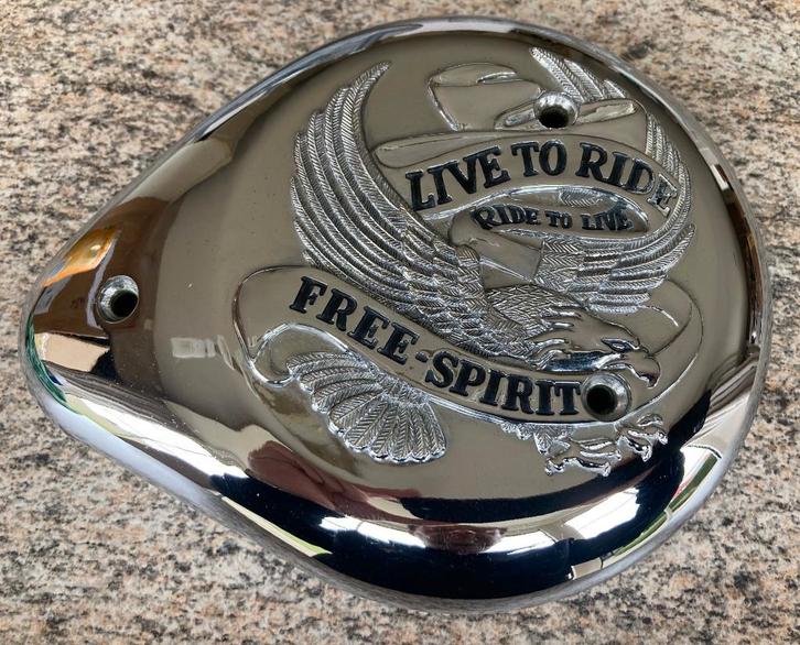 Luchtfilter cover Chroom van Honda Shadow VT1100 C2 ACE SC32, Motoren, Onderdelen | Honda, Gebruikt, Ophalen of Verzenden