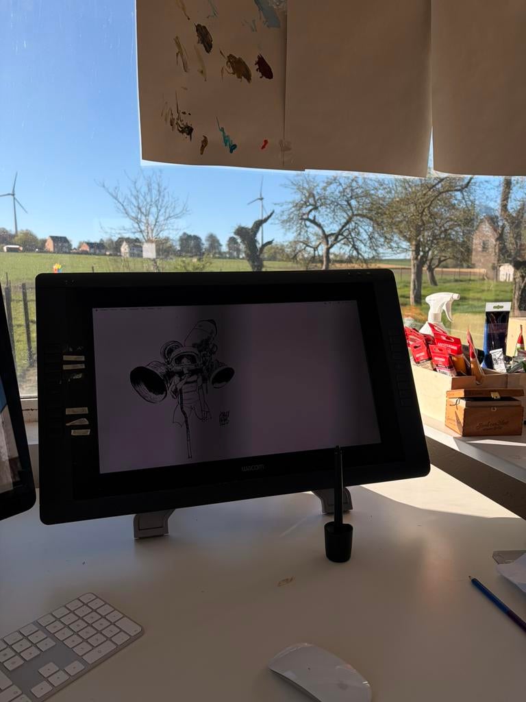 Wacom cintiq 22HD, Computers en Software, Tekentablets, Ophalen, Gebruikt