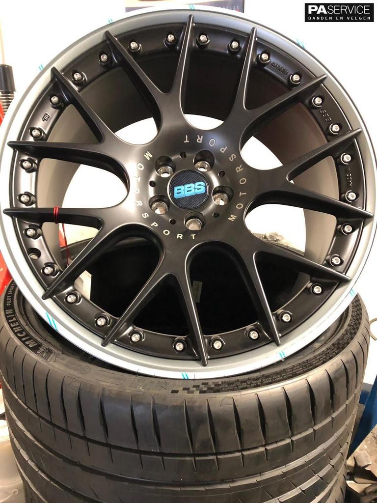 Nieuwe 22 inch BBS CHRII Satin Black velgen voor Audi Q8, -, -, Banden en Velgen, Nieuw