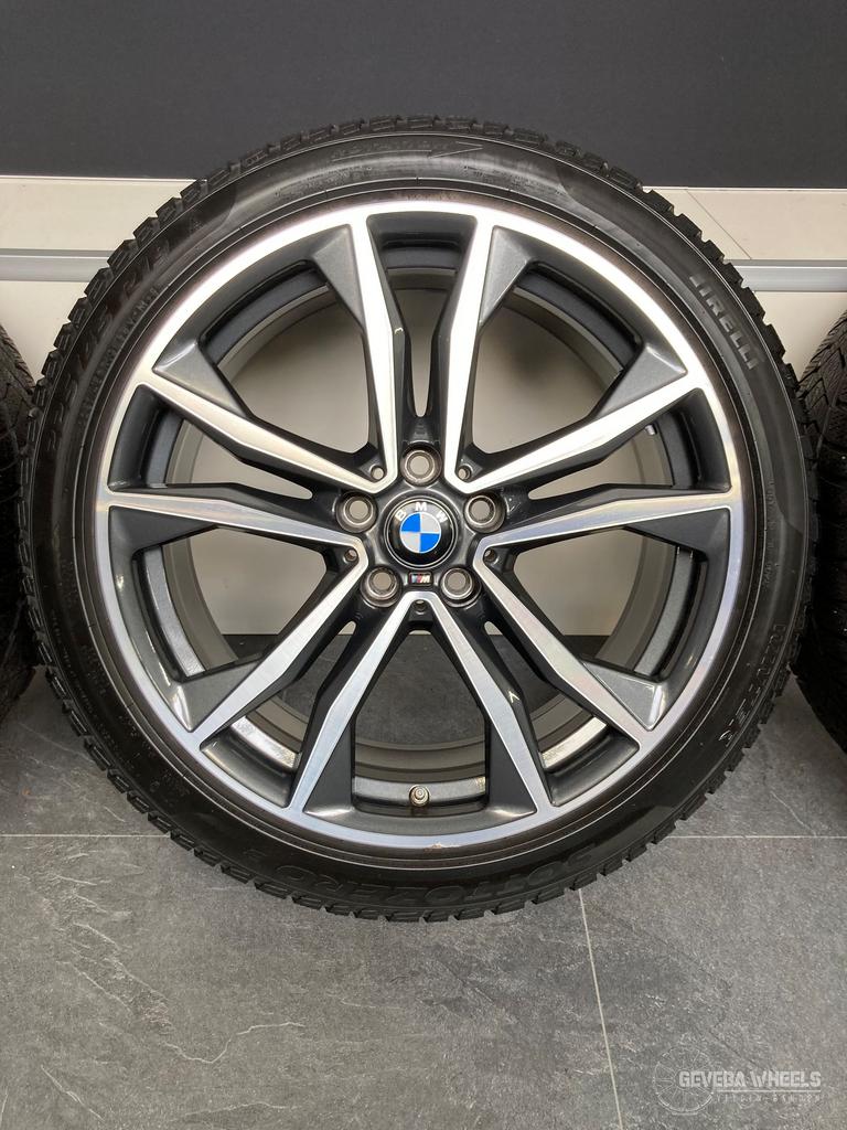 19” originele BMW X1 F48 X2 F39 velgen + winterbanden 5x112, Auto-onderdelen, Banden en Velgen, Banden en Velgen, Winterbanden