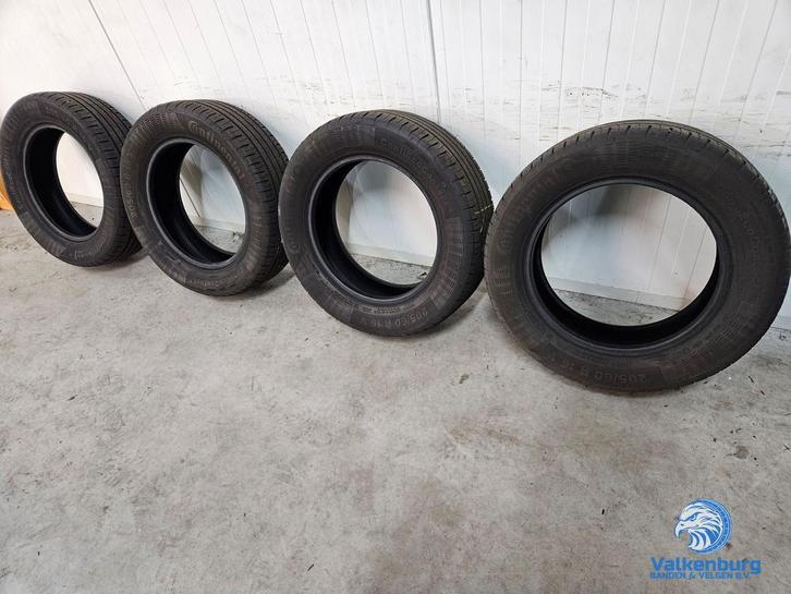 6-7mm! Zomerbanden 205/60R16 Continental ContiEcoContact 5, Auto-onderdelen, Banden en Velgen, Band(en), Zomerbanden, 16 inch