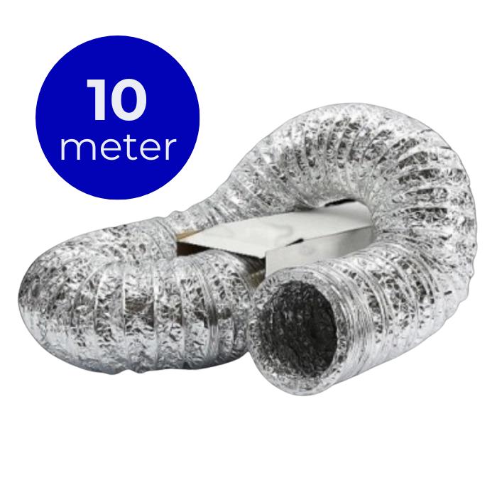 3 x Flexibel ventilatieslang  - alu - Ø 315mm - lengte 10 m., Ophalen of Verzenden, Nieuw, Ventilator en Afzuiger