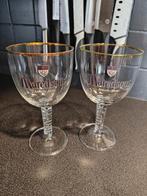 Lot de 2 verres à Maredsous