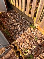 Gratis keien wit en gekleurd, Tuin en Terras, Grind, Keien en Split, Ophalen, Gebruikt, Graniet, Beige