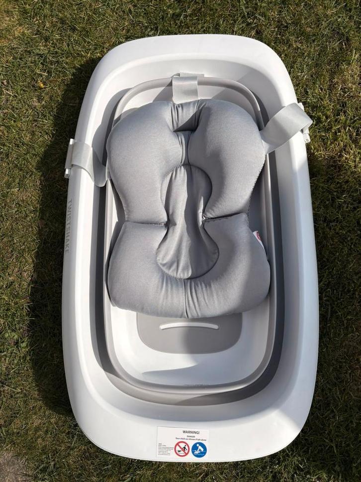 Twistshake Opvouwbaar Babybadje, Enfants & Bébés, Bains & Soins, Comme neuf, Baignoire, Autres marques, Enlèvement