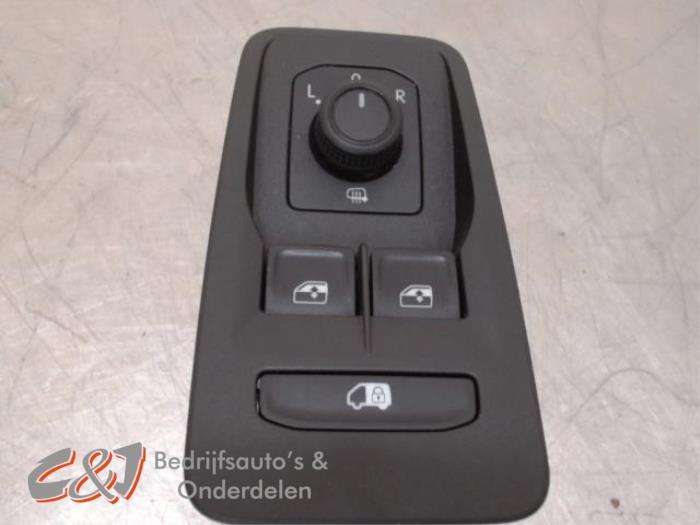 Elektrisch Raam Schakelaar van een Volkswagen Caddy, Auto-onderdelen, Dashboard en Schakelaars, Volkswagen, Gebruikt, 3 maanden garantie