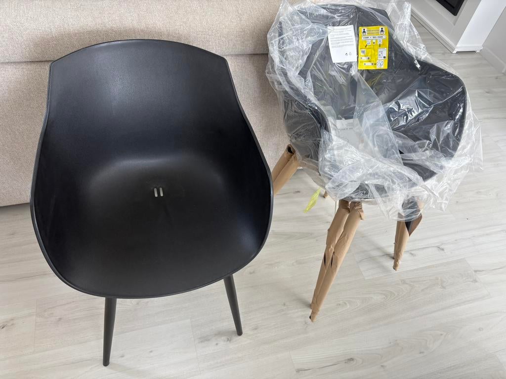 4 tuinstoelen waarvan 2 nieuw, Jardin & Terrasse, Enlèvement, Comme neuf