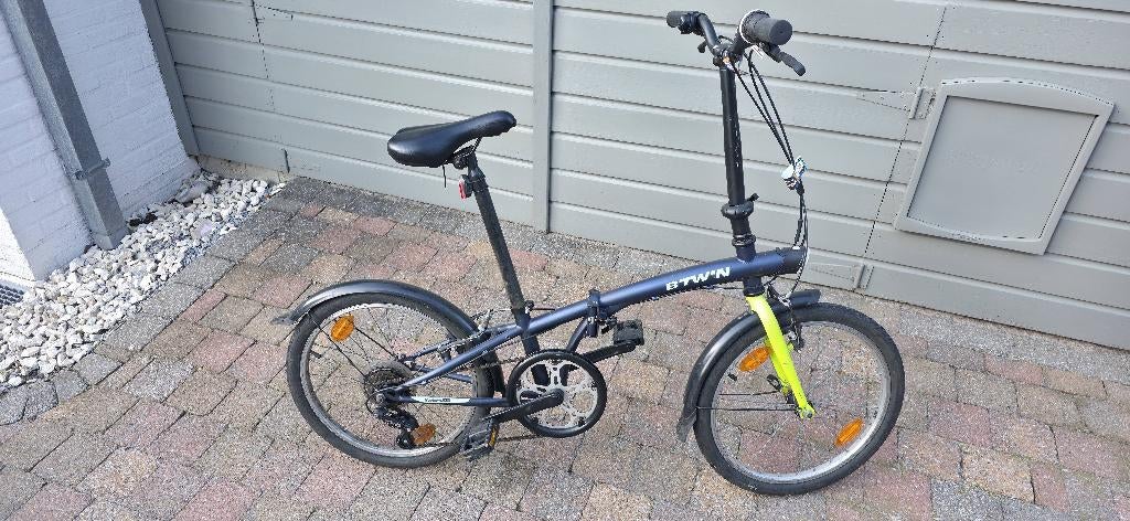 Plooi fiets b twin, Ophalen, Gebruikt