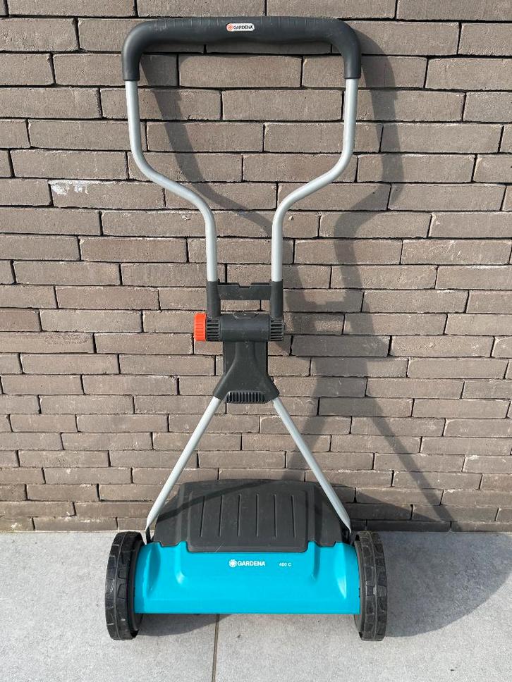 Gardena Comfort 400 C handgrasmaaier – goede staat, Tuin en Terras, Grasmaaiers, Gebruikt, Handgrasmaaier, 40 t/m 49 cm, Kooimesmaaier
