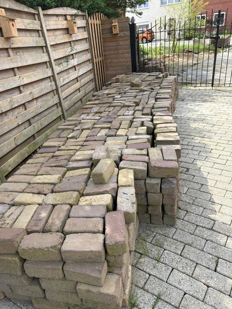 Gratis klinkers, Ophalen, Klinkers, 5 tot 10 m², Zo goed als nieuw