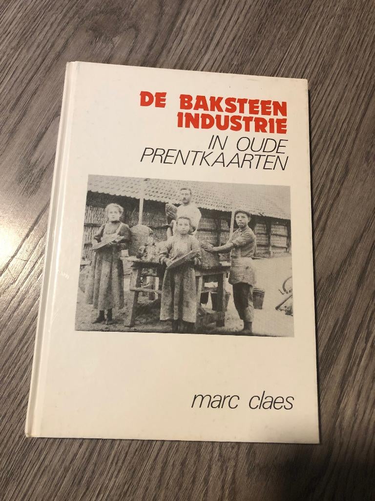 boek de baksteen industrie in oude prentkaarten, Ophalen of Verzenden