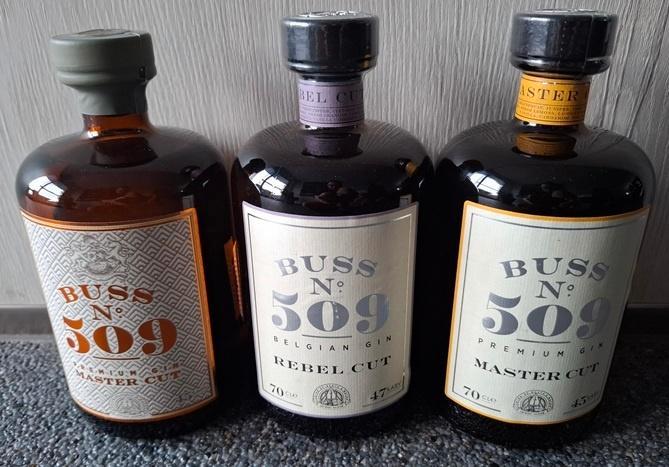 3 flessen Buss 509 Rebel & Master Cut ( Nieuw & sealed ), Verzamelen, Wijnen, Nieuw, Overige typen, Vol, Ophalen of Verzenden