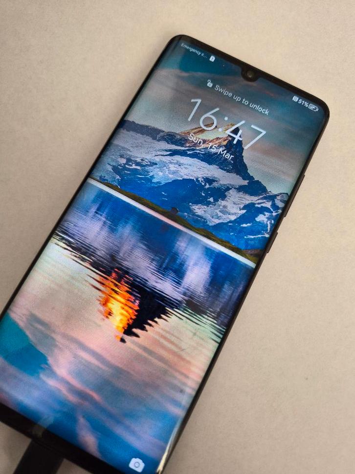 Huawei Pro30 -128GB, Telecommunicatie, Mobiele telefoons | Huawei, Gebruikt, Zonder simlock, Android OS, Zwart, Ophalen