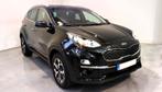 Kia Sportage 1.6CRDI automaat full option, Zwart, USB, 1600 cc, Leder en Stof