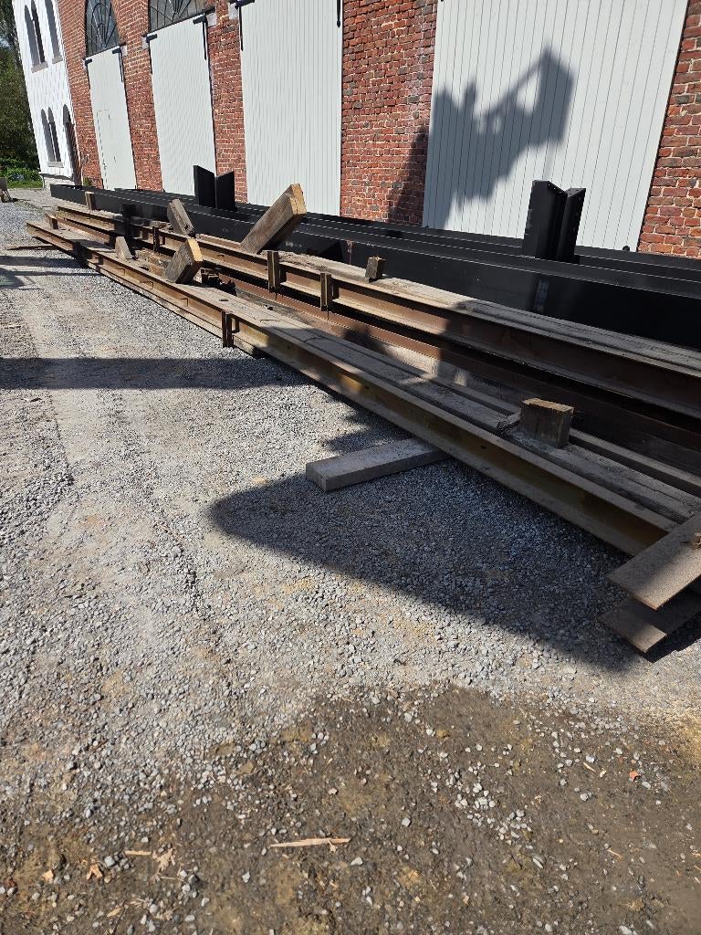 Stalen balken, Ophalen, Gebruikt