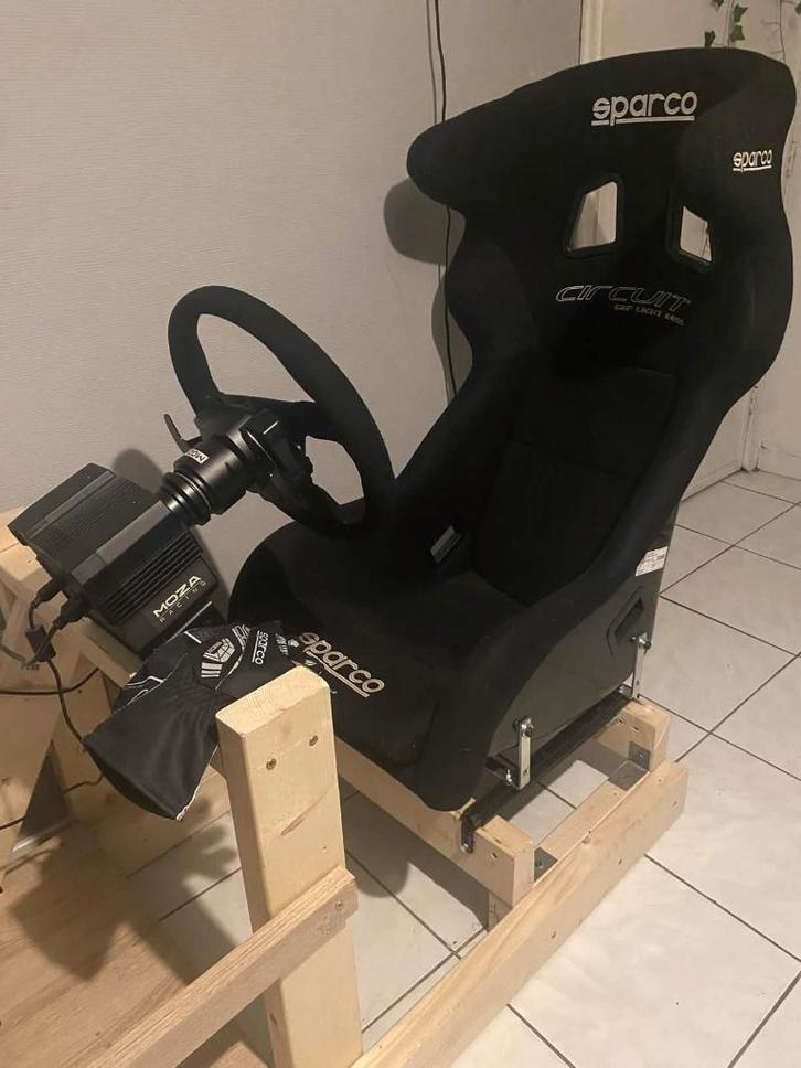 Complete simrace setup, Games en Spelcomputers, Games | Pc, Zo goed als nieuw, Ophalen