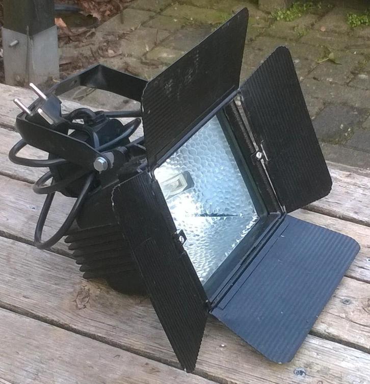 Theater floodlight 500 Watt met barndoors, Muziek en Instrumenten, Licht en Laser, Gebruikt, Licht, Ophalen of Verzenden