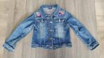jeansjas 116, Kinderen en Baby's, Kinderkleding | Maat 116, Ophalen, Gebruikt, C&A, Meisje