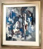 2 personnages nus dans résumé de 1988 -J. Hoogstra 1924-2003, Enlèvement