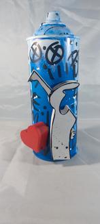 Bombe aérosol 3D Streetartis Ravi Linea, pièce unique, Enlèvement ou Envoi