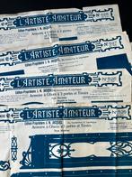L'artiste amateur Circa 1920 Affiche Originale  Publicité, Enlèvement