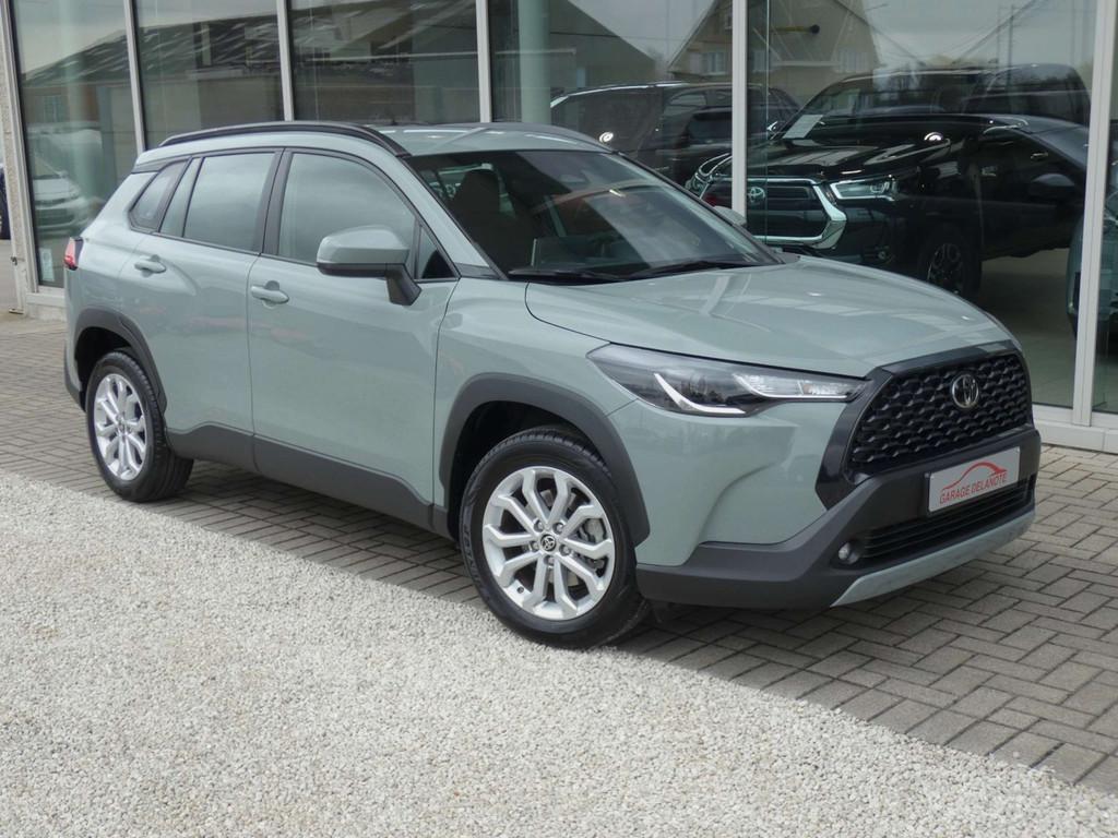 Toyota Corolla Cross 1.8Hybrid 140PK Dodehoek+Parkeersensore, Stof, Gebruikt, Zwart, 4 cilinders