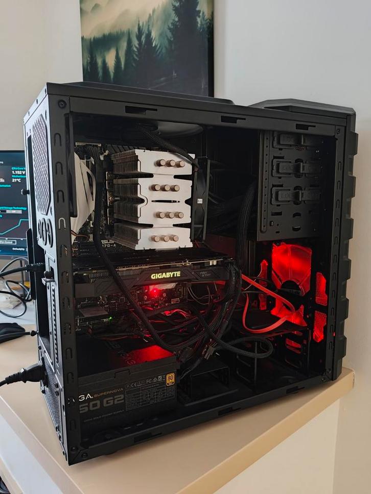 PC-gamer — GTX 1070 — i5-6600K — 16 GB RAM, Computers en Software, Desktop Pc's, SSD, Gaming, Ophalen