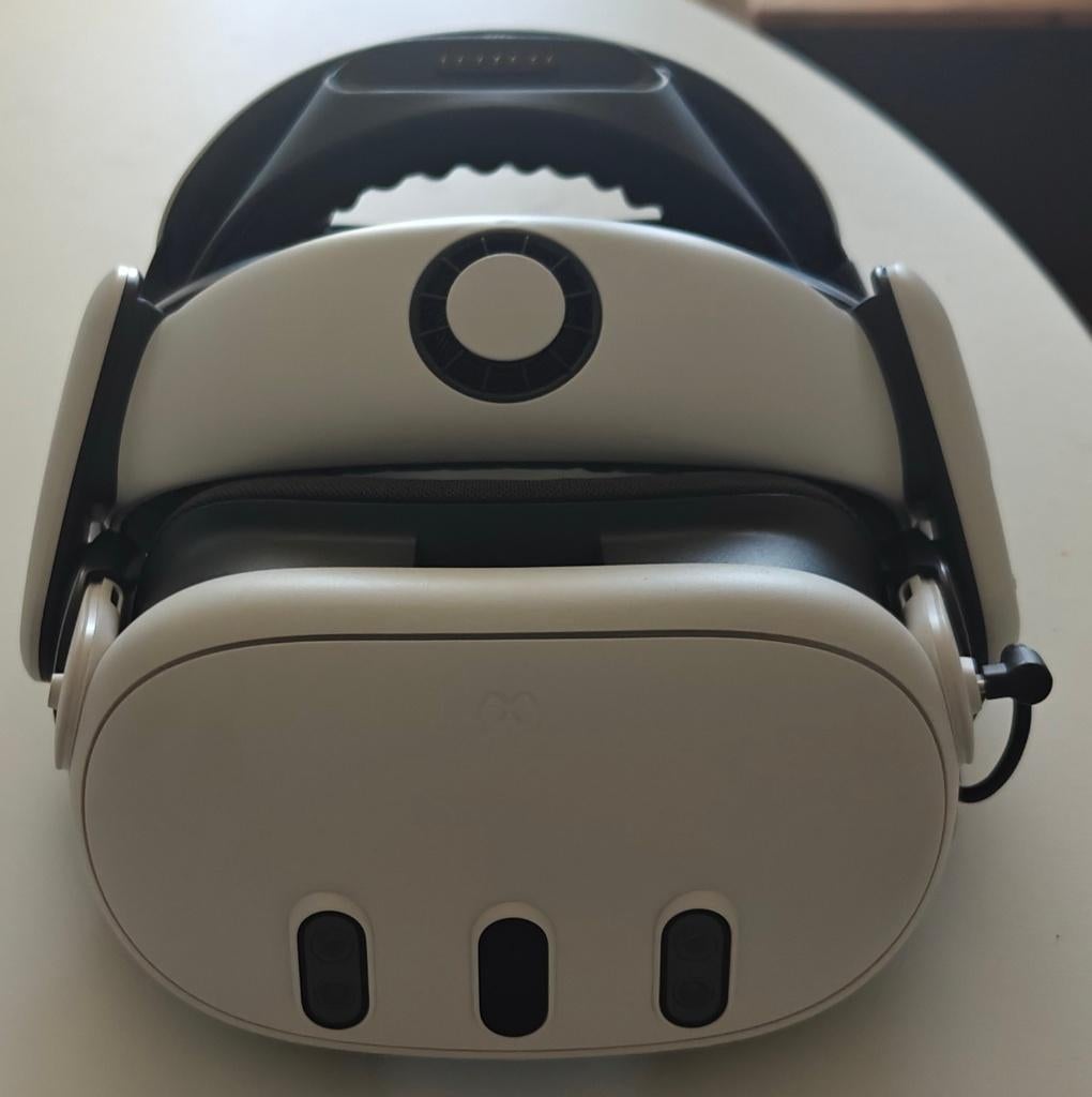 Meta Quest 3 512GB + BOBOVR S3 Pro, Games en Spelcomputers, Virtual Reality, Ophalen, Zo goed als nieuw, VR-bril