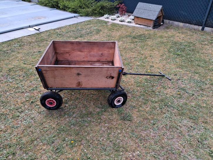 Stevige gelaste bolderkar, Caravans en Kamperen, Bolderkarren, Gebruikt, Ophalen