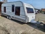 Tabbert Puccini 2011 topstaat, Caravans en Kamperen, Tabbert, Frans bed, Particulier, Airco