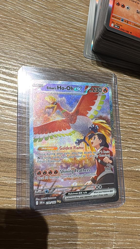 Pokemon Ethan’s Ho-Oh ex 230/168, Ophalen, Nieuw