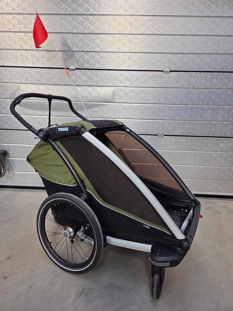 Thule fietskar chariot cab 2, Ophalen