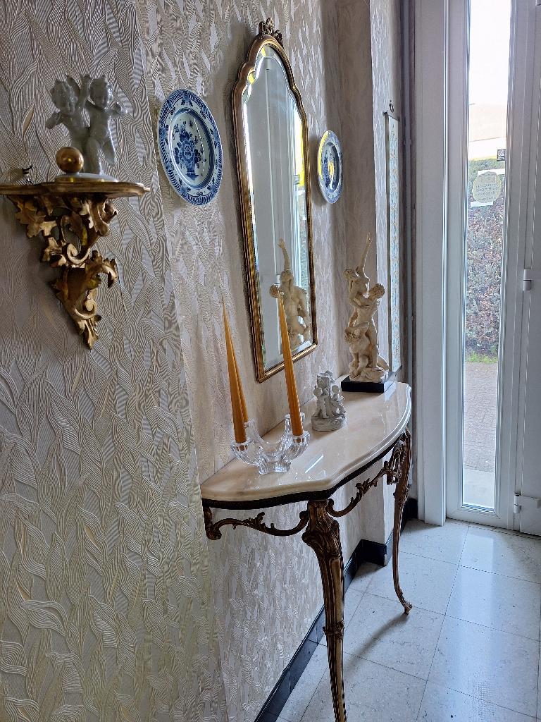 Commode met spiegel, Antiquités & Art, Curiosités & Brocante, Enlèvement