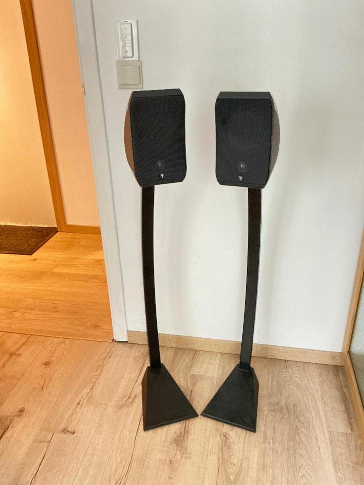 Haut-parleur Focal SIB + pied Focal HIP, TV, Hi-fi & Vidéo, Ensembles home-cinéma, Utilisé, Système 5.1, 70 watts ou plus, Enlèvement