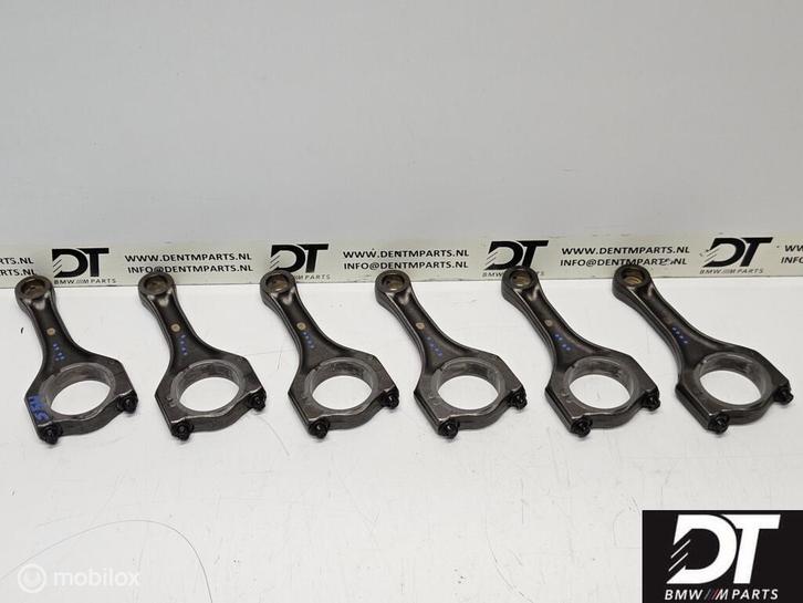 Drijfstang set 6x M10 BMW E46 M3 S54 S54B32 11247834437, Auto-onderdelen, Motor en Toebehoren, BMW, Gebruikt, Ophalen of Verzenden