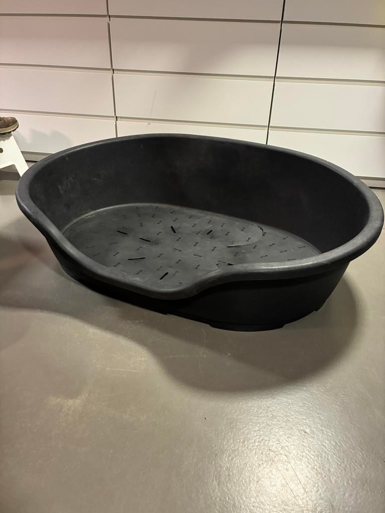 Kunsstof hondenmand - zwart - 118x75 cm, Ophalen, Gebruikt, Polyester