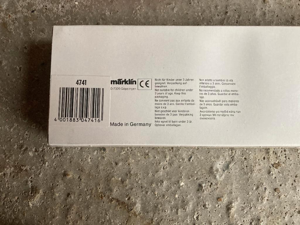 Märklin 4741 - Lagevloerwagen voor vrachtwagentransport, Hobby en Vrije tijd, Ophalen, Wisselstroom, Analoog, Märklin