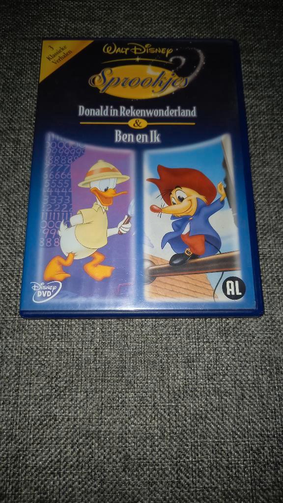 DVD Walt Disney Sprookjes, Cd's en Dvd's, Dvd's | Tekenfilms en Animatie, Gebruikt, Ophalen of Verzenden