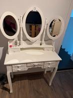 Make-up tafel met spiegels, Ophalen, Gebruikt, Hout