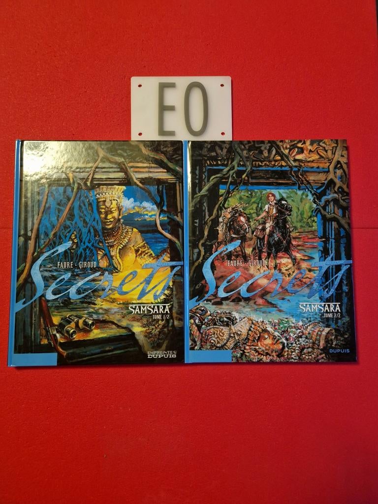 Lot de 2 bd secrets samsara 1 et 2,EO, Livres, Enlèvement ou Envoi