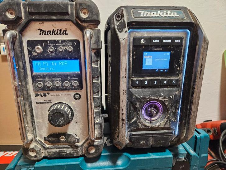 Radios de chantier Makita, TV, Hi-fi & Vidéo, Radios, Utilisé, Radio de chantier, Enlèvement