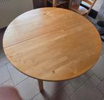 uitschuifbare ronde IKEA NORDEN eettafel (130cm), Ophalen, Gebruikt, Rond, Vier personen