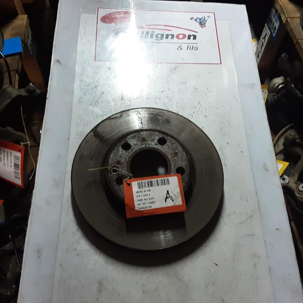 REMSCHIJF VOOR Mercedes-Benz B (W245) (01-2005/11-2011), Gebruikt, Mercedes-Benz, Mevr. I. Hauben, Rue de l'Espoir 34 34
4030  GRIVEGNÉE, BE