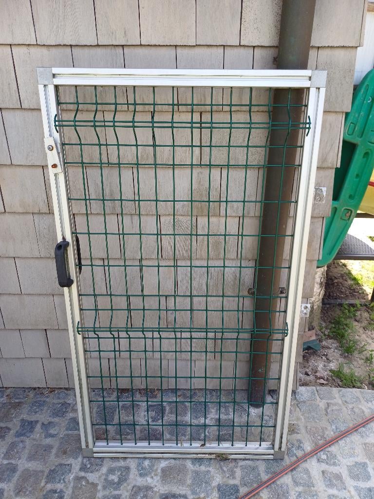 Tuinpoortje aluminium-draadpaneel, Ophalen, Gebruikt, Minder dan 100 cm, 100 tot 150 cm