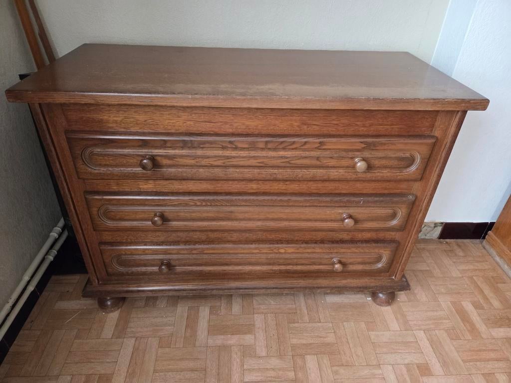 Bruine ladenkast, Ophalen