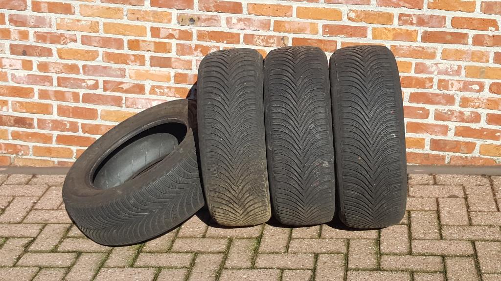 4 Pneus d'hiver Michelin, 16 pouces, Véhicule de tourisme, Pneu(s), Enlèvement